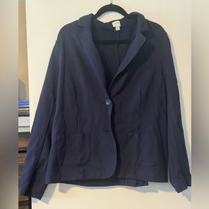 Suit Jacket by J. Crew in Navy Blue, size 20